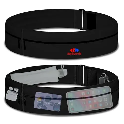 BibBoards running belt in black