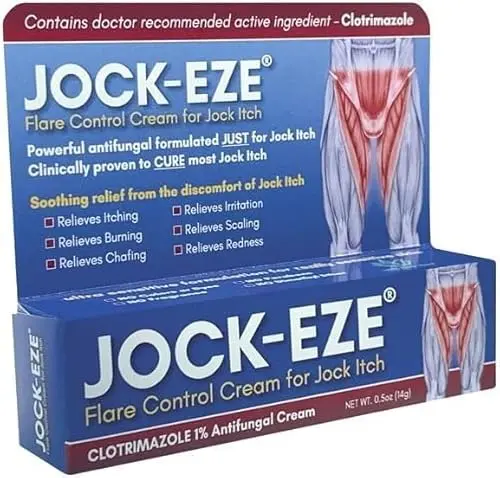 JOCK-EZE Flare Control Cream for jock itch