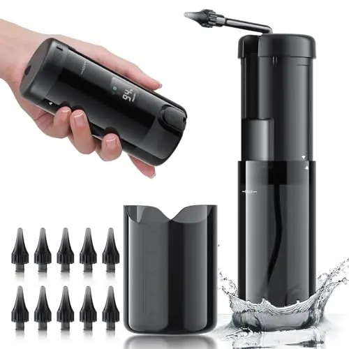 LEBBTL electric ear cleaner with digital display and multiple pressure modes