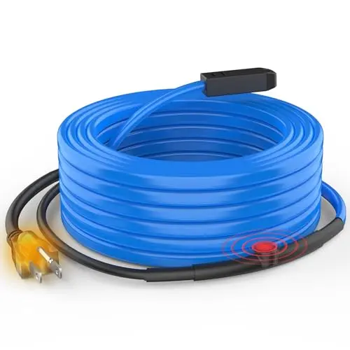 L.X. WHZX heat tape for pipe heating and roof de-icing