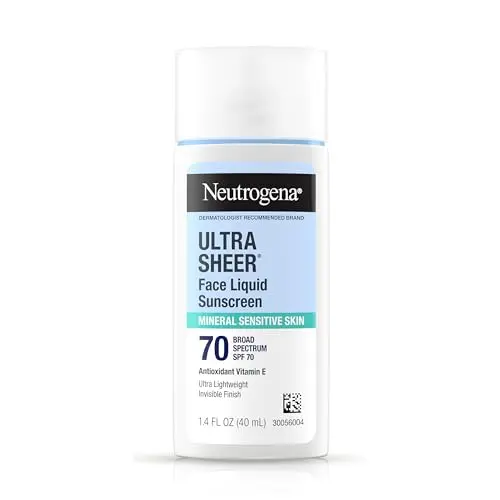 Neutrogena Ultra Sheer Mineral Face Liquid Sunscreen SPF 70