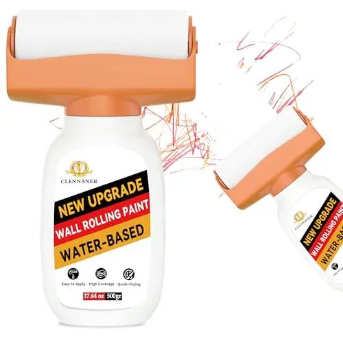 Clennaner white wall paint for stain removal and touch-ups