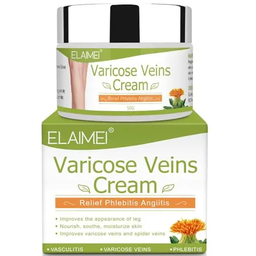 Dinalio varicose vein cream jar