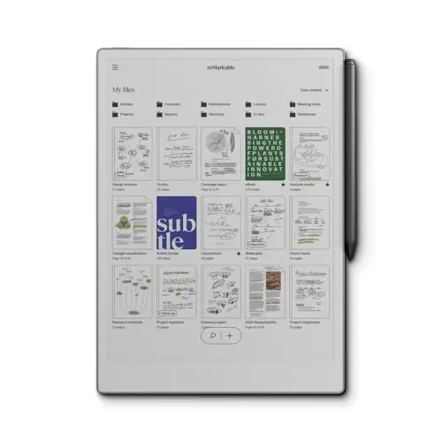 reMarkable Paper Pro tablet with color e-ink display and stylus
