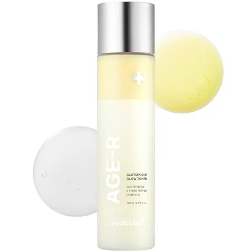 MEDICUBE Age-R Glutathione Glow Milky Toner bottle