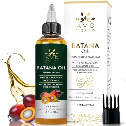 AVD ORGANICS Batana Oil with natural packaging