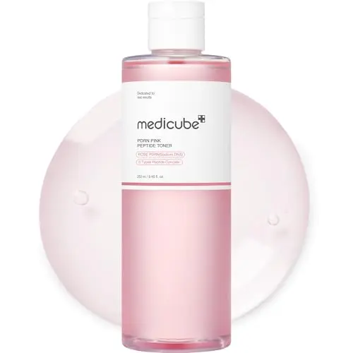 MEDICUBE PDRN Pink Peptide Toner bottle