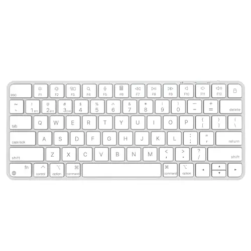 ULSOU compact wireless keyboard for Mac with dual connectivity