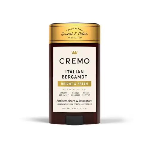Cremo antiperspirant deodorant stick for men