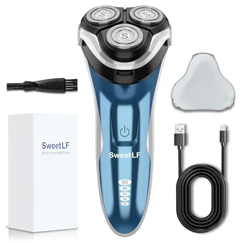 SweetLF electric razor for men with pop-up trimmer