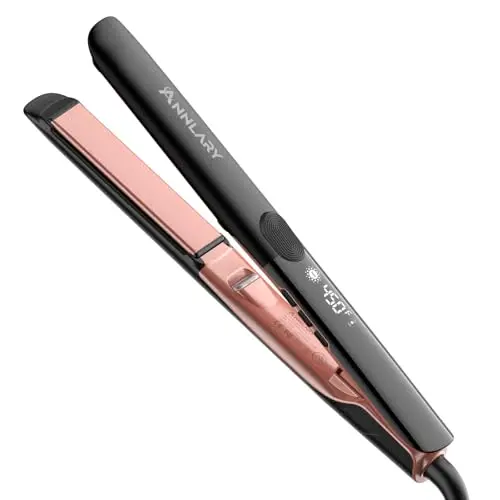 Annlary Hair Straightener and Curler 2-in-1