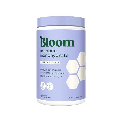Bloom Nutrition creatine powder specifically designed for women over 40