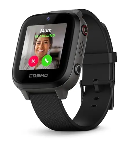 JrTrack kids smartwatch with GPS tracking and communication features