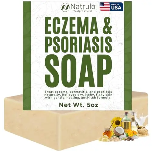 Natrulo Eczema Soap Bar for daily skin care