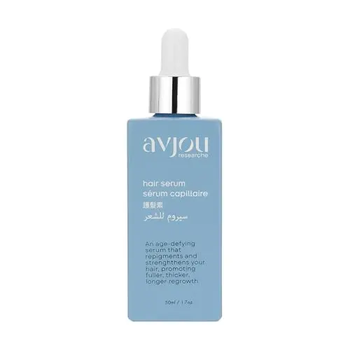 Avjou Researche scalp serum bottle