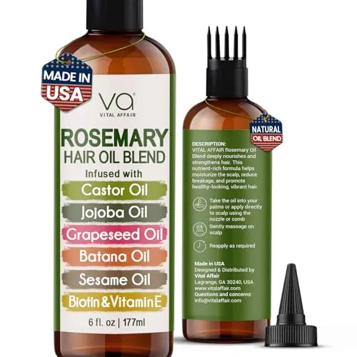 VITAL AFFAIR Rosemary Hair Oil bottle