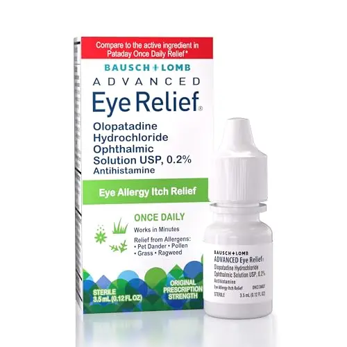 Bausch + Lomb Advanced Eye Relief allergy drops with olopatadine