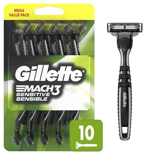 Gillette Mach3 Sensitive disposable razor for men