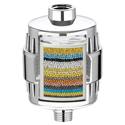 Yodel 25-stage vitamin C shower head filter