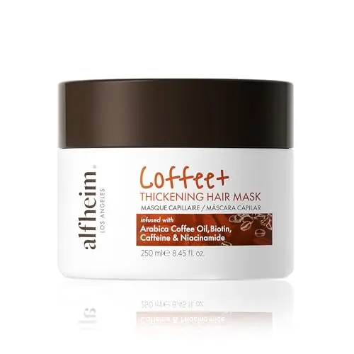 Alfheim Coffee+ Thickening Hair Mask for fine and thinning hair