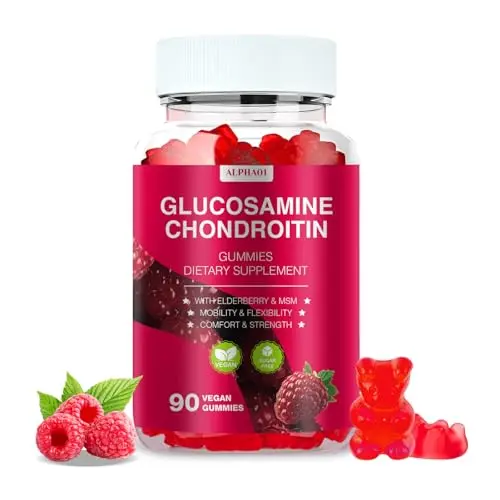 ALPHA01 glucosamine chondroitin joint support gummies