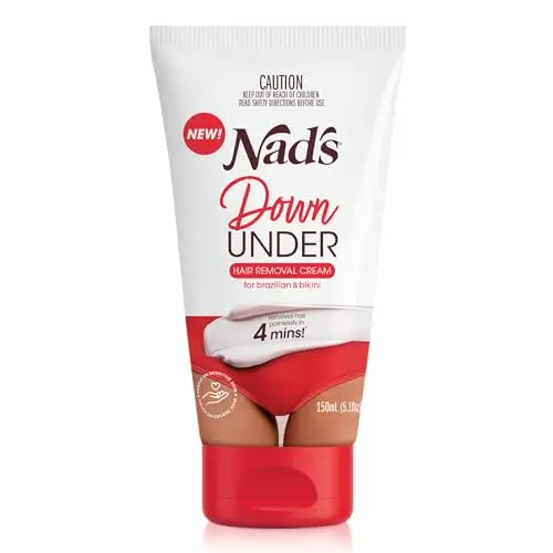 Nad's Down Under Hair Removal Cream tube for intimate areas