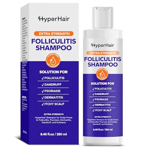 HyperHair Medicated Psoriasis Shampoo with salicylic acid and coconut oil