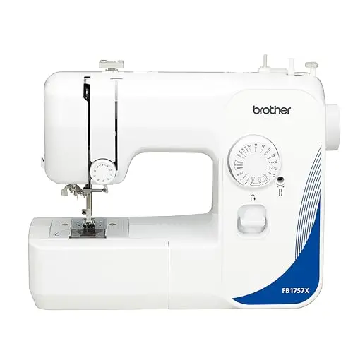 Brother FB1757X basic white sewing machine with simple controls