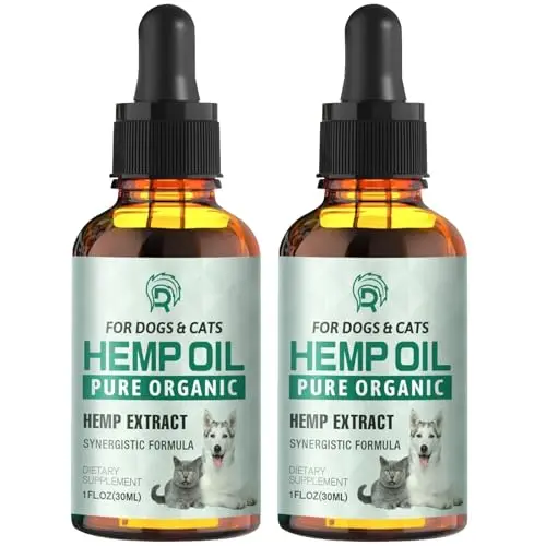 Drloton CO2 extracted hemp oil for dog arthritis relief