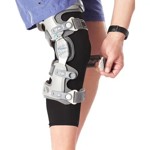 Ovation Medical Game Changer Unloader Knee Brace with undersleeve