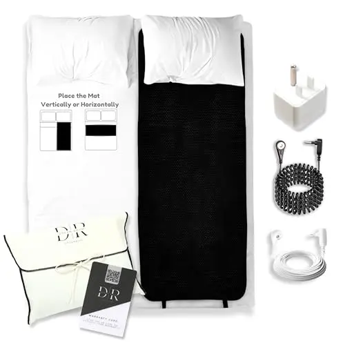 Dream Roam grounding mat with safety adapter and cords