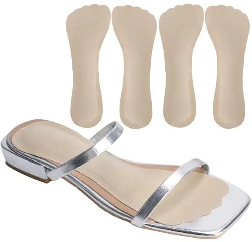 Pigskin shoe inserts for sweaty feet and high heels
