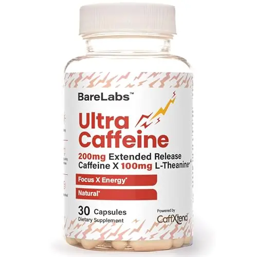 BareLabs Ultra Caffeine Pills with extended release formula