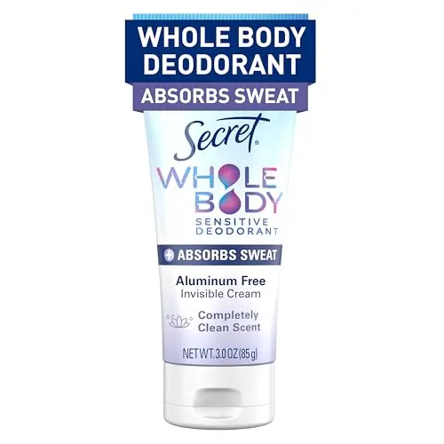 Secret Whole Body Deodorant Cream for women