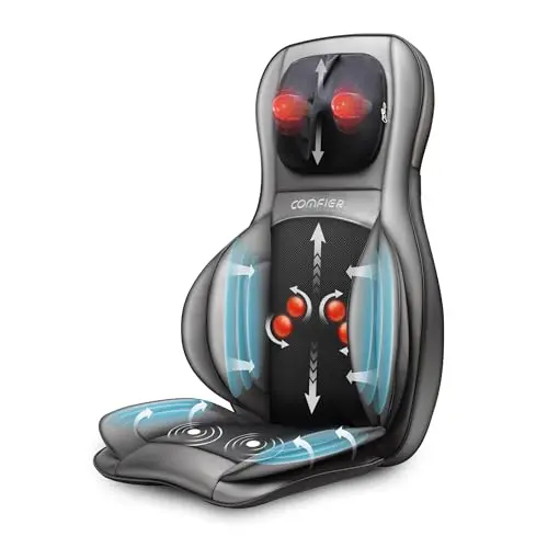 COMFIER Shiatsu neck and back massager with 2D/3D technology