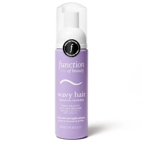 FUNCTION OF BEAUTY Zero Gravity Styling Mousse bottle