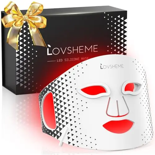 Lovsheme professional red light therapy mask with multiple wavelengths