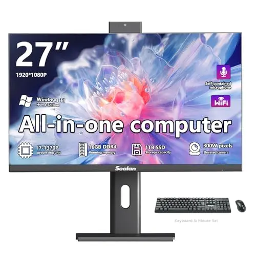 Sealan 27 inch all-in-one business desktop computer