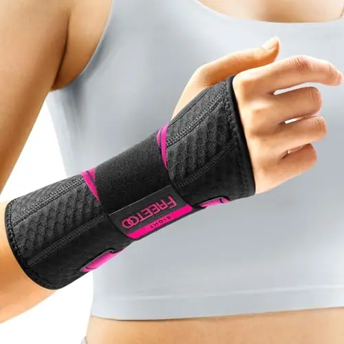FREETOO carpal tunnel wrist brace with comfort cradle