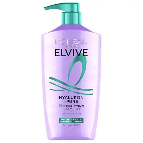 L'Oreal Paris Elvive Hyaluron + Pure Purifying Shampoo