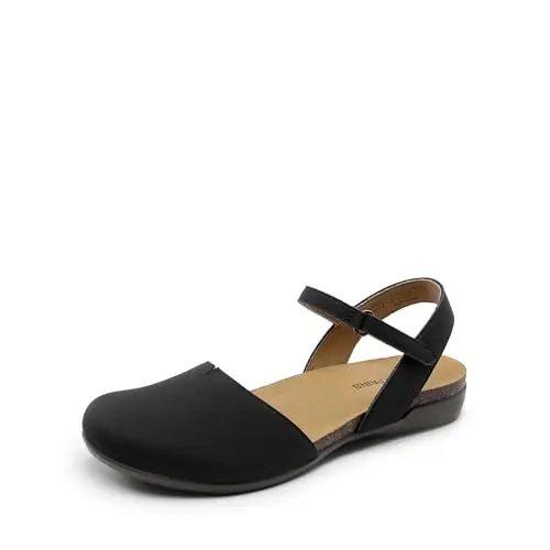 DREAM PAIRS women's closed toe sandals with arch support