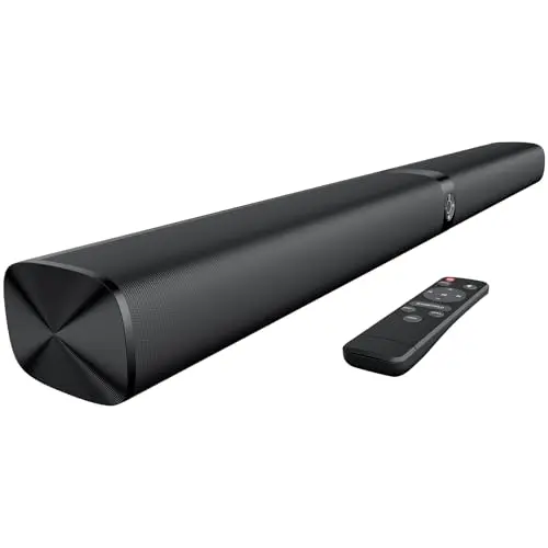 Assistrust soundbar with detachable design and auto volume boost