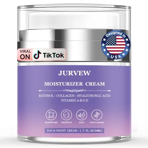 JURVEW face moisturizer retinol cream for anti-aging