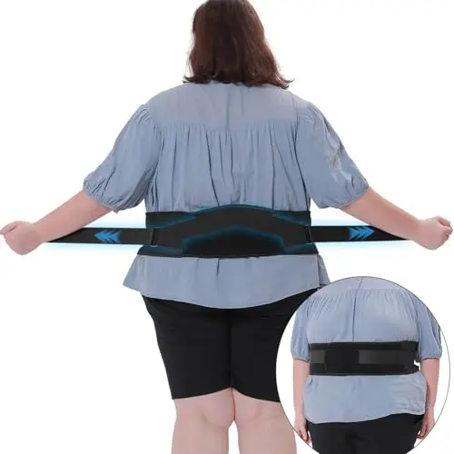 Feamero plus size back brace for larger body types
