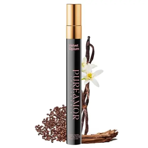 PUREAMOR Velvet Opium travel size perfume spray bottle