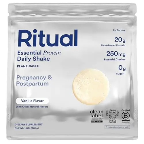 Ritual prenatal vegan plant-based protein powder in vanilla
