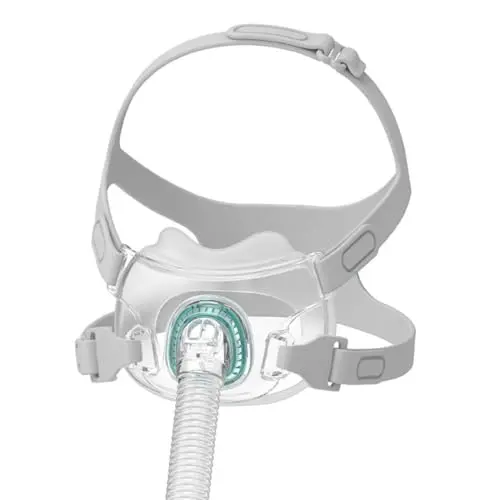 Upgrade CPAP full face mask with headgear and cushion for various machines