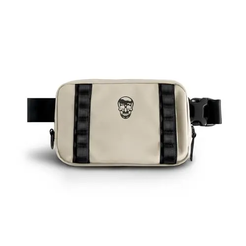 Gymreapers crossbody fanny pack in desert sand