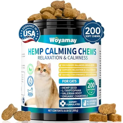 Woyamay hemp cat calming treats