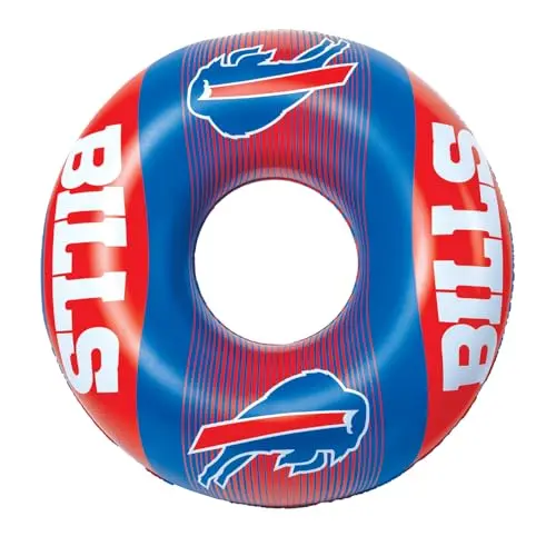 BigMouth officially licensed NFL Buffalo Bills team pool float inner tube